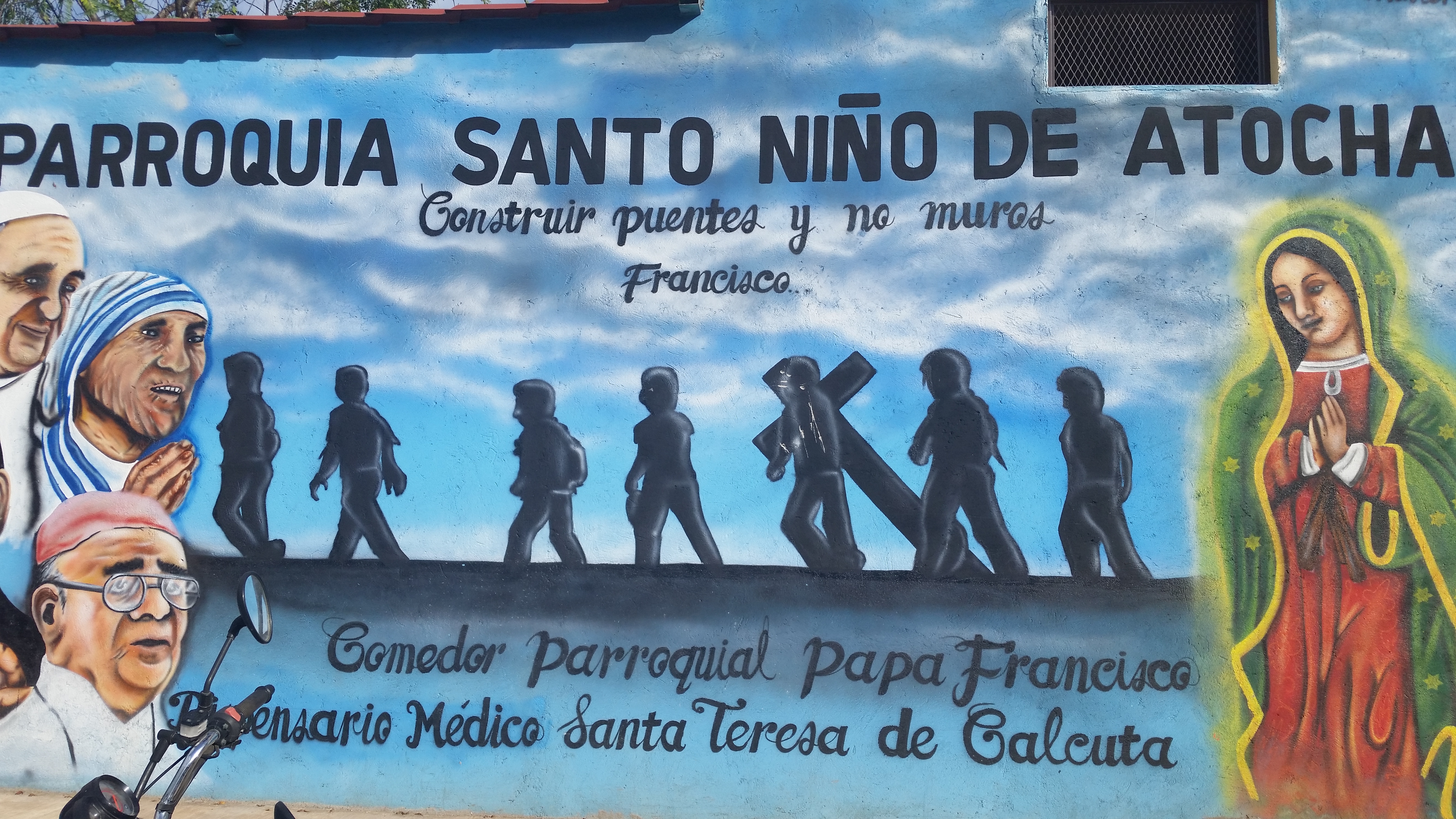 20161112 152538 Mural outside of migrant comedor Frontera Comalapa Chiapas Mexico